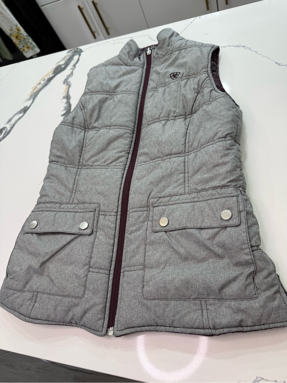 Ariat Reversible Vest Womens Size XS